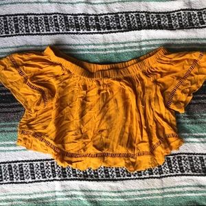 Forever 21 flowy crop top